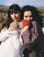 Load image into Gallery viewer, Mohair Mittens: Burnt Orange