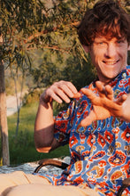 Load image into Gallery viewer, Chinese Collar Shirt: Summer Is Here