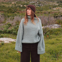 Load image into Gallery viewer, Our Mohair Edit: Sage Grey Sweater