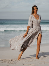 Load image into Gallery viewer, Wrap Dress: Misty Morning

