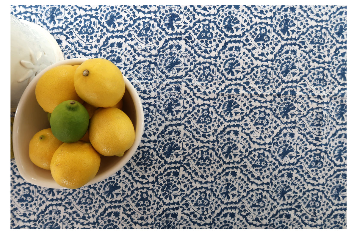 Block Print Table Cloth / Bed Cover Oh So Boho Cape Town