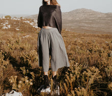 Load image into Gallery viewer, Cotton Haze Pants: Charcoal