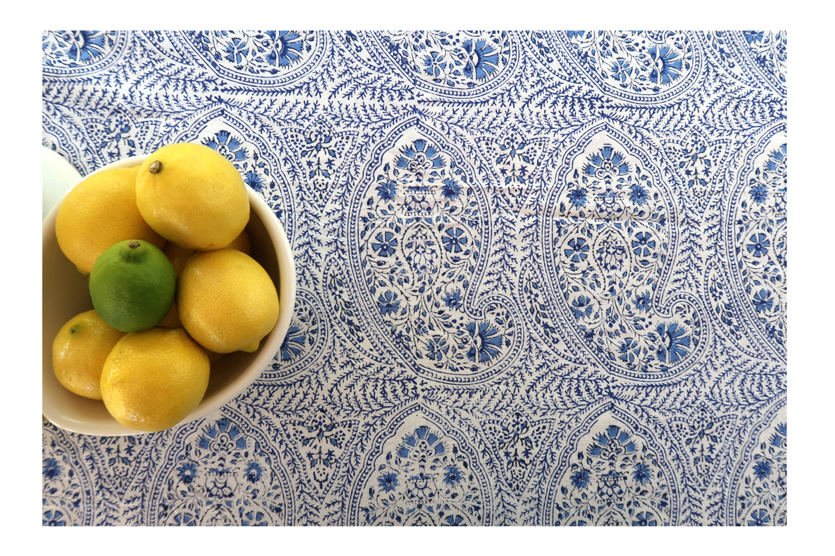 Block Print Table Cloth / Bed Cover Oh So Boho Cape Town