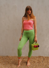 Load image into Gallery viewer, Staple Leggings: Lime Green