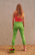 Load image into Gallery viewer, Staple Leggings: Lime Green
