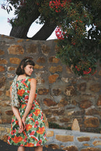 Load image into Gallery viewer, Sixties Dress: Sunset Tones