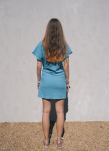 Load image into Gallery viewer, Knot Dress: Blue Baby
