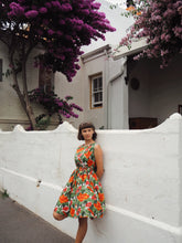 Load image into Gallery viewer, Sixties Dress: Sunset Tones