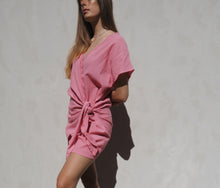 Load image into Gallery viewer, Knot Dress: Hot Pink