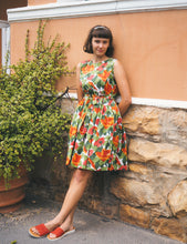 Load image into Gallery viewer, Sixties Dress: Sunset Tones