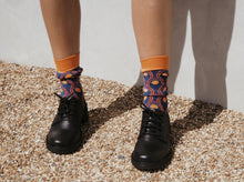 Load image into Gallery viewer, The Best Bamboo Socks: Peacock Print