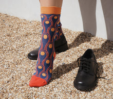 Load image into Gallery viewer, The Best Bamboo Socks: Peacock Print