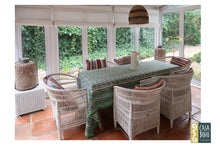 Load image into Gallery viewer, Block Print Table Cloth
