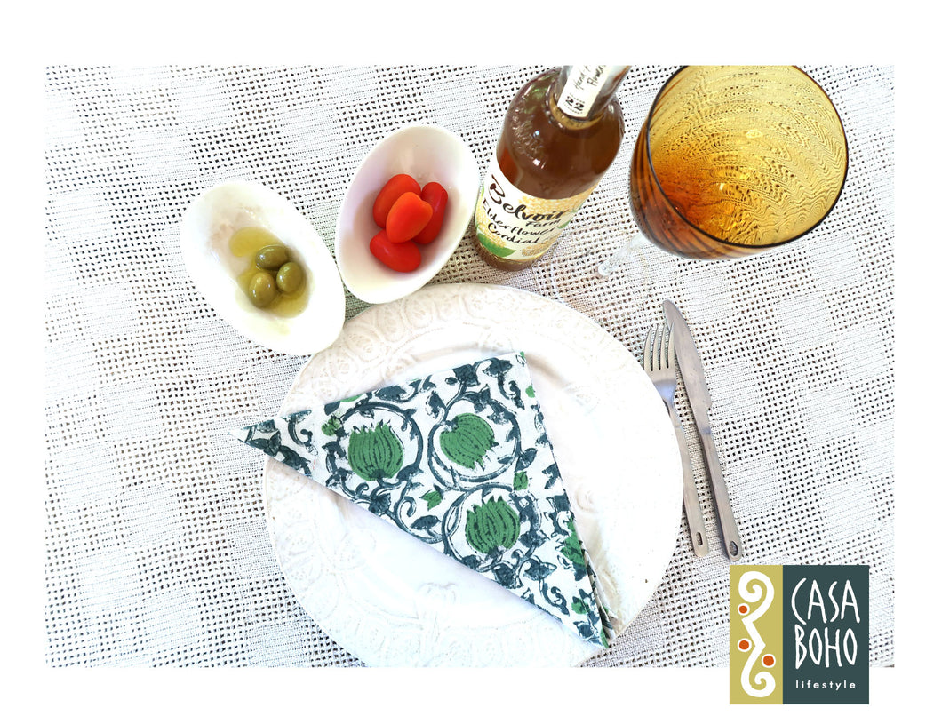 Block Print Serviette