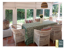 Load image into Gallery viewer, Block Print Bed Cover
