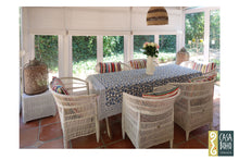 Load image into Gallery viewer, Block Print Table Cloth /  Bed Cover
