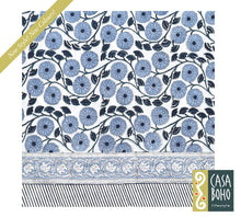 Load image into Gallery viewer, Block Print Table Cloth /  Bed Cover
