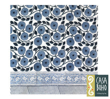 Load image into Gallery viewer, Block Print Bed Cover
