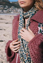 Load image into Gallery viewer, Summer Scarf: Indigo Dreaming
