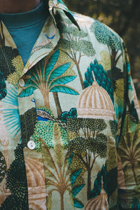 Long Sleeve Cotton Shirt: I'll Be In The Garden
