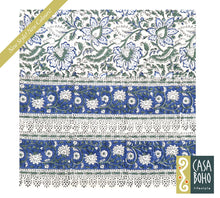 Load image into Gallery viewer, Block Print Table Cloth /  Bed Cover

