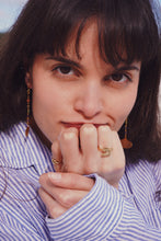 Load image into Gallery viewer, Gold Plated Earring Multi Stone
