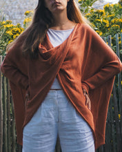 Load image into Gallery viewer, Cross Knit: Burnt Orange
