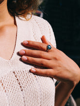 Load image into Gallery viewer, Sterling Silver Apatite Ring
