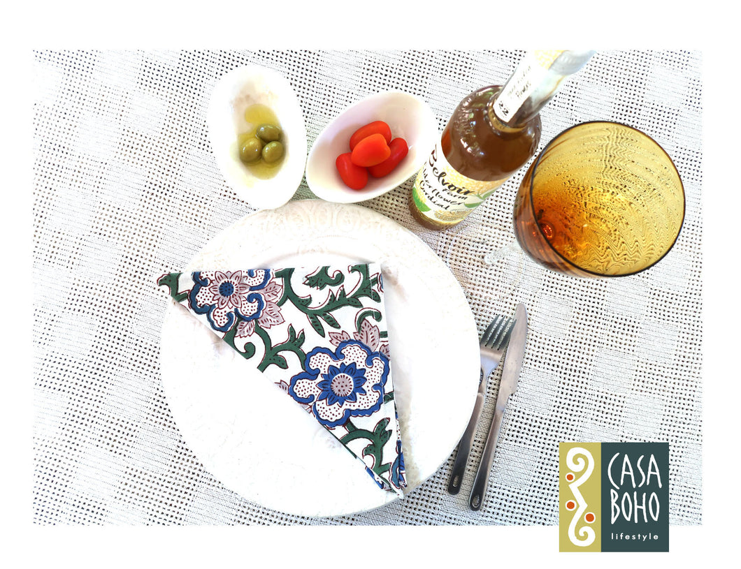 Block Print Serviette