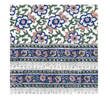 Load image into Gallery viewer, Block Print Table Cloth /  Bed Cover
