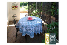 Load image into Gallery viewer, Block Print Table Cloth Round
