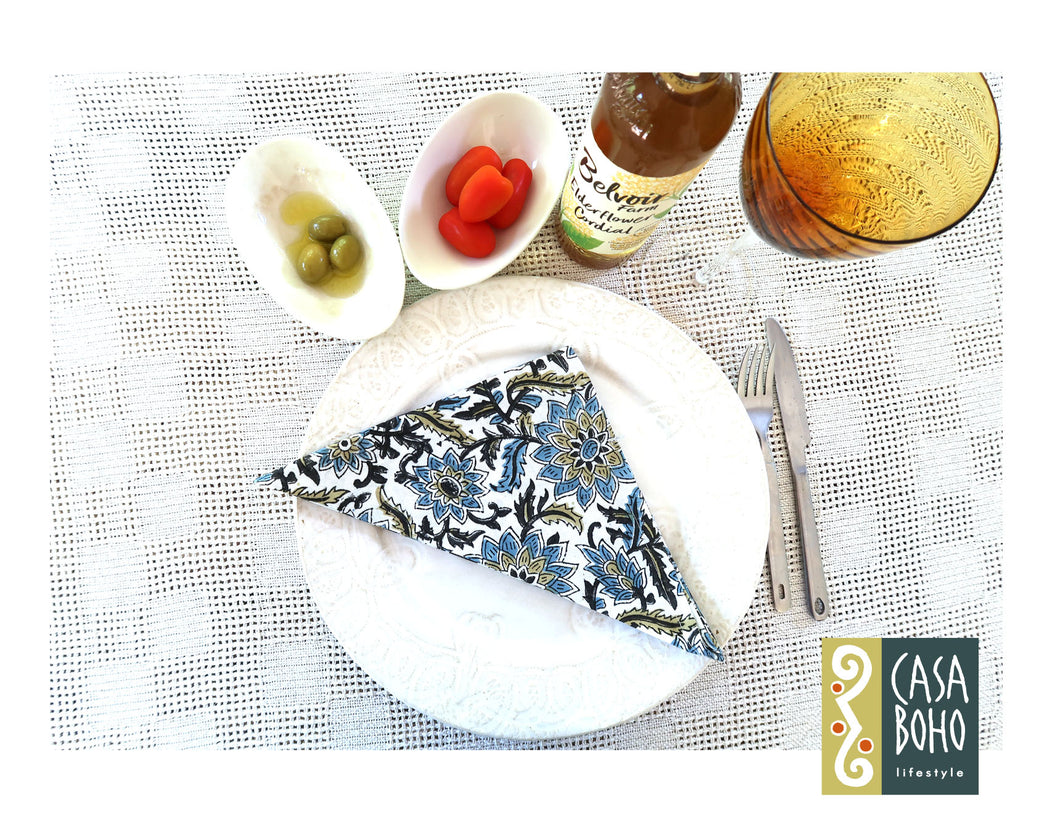 Block Print Serviette