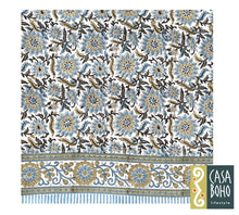 Load image into Gallery viewer, Block Print Bed Cover
