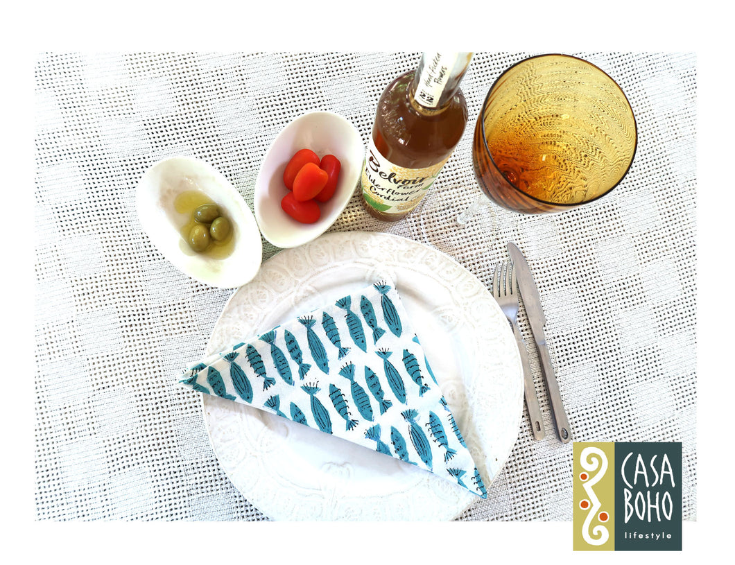 Block Print Serviette