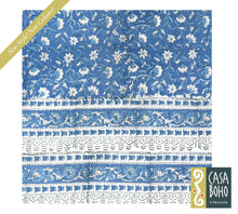 Load image into Gallery viewer, Block Print Table Cloth /  Bed Cover
