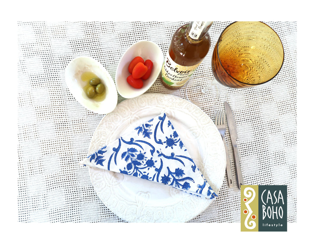 Block Print Serviette