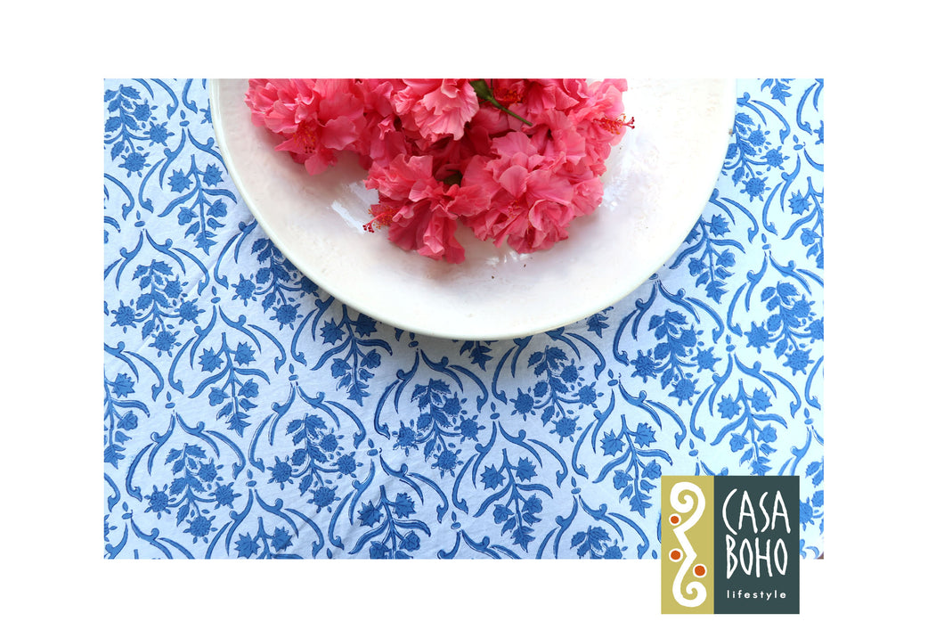Block Print Table Cloth Round