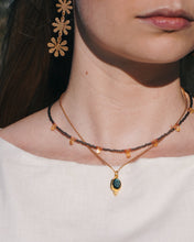 Load image into Gallery viewer, Gold Plated Necklace: Labradorite
