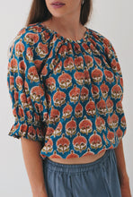 Load image into Gallery viewer, Peasant Blouse: Summer Fruits
