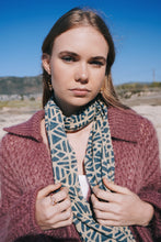 Load image into Gallery viewer, Summer Scarf: Indigo Dreaming
