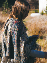 Load image into Gallery viewer, Handstitch Scarf: Black
