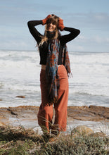 Load image into Gallery viewer, Shawl: Ocean Fire
