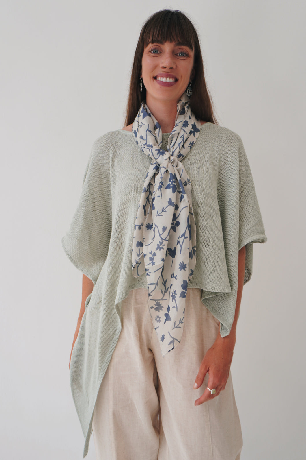Silk Scarf: Softly Sweetly