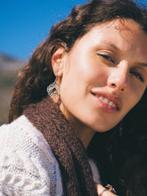 Load image into Gallery viewer, Sterling Silver Smokey Topaz Earrings

