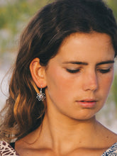 Load image into Gallery viewer, Sterling Silver Garnet Earring
