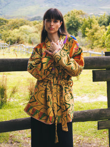 Suzani Jacket: Golden Hour