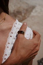 Load image into Gallery viewer, Brass Signet Ring
