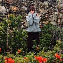 Load image into Gallery viewer, Our Mohair Edit: Sage Grey Sweater
