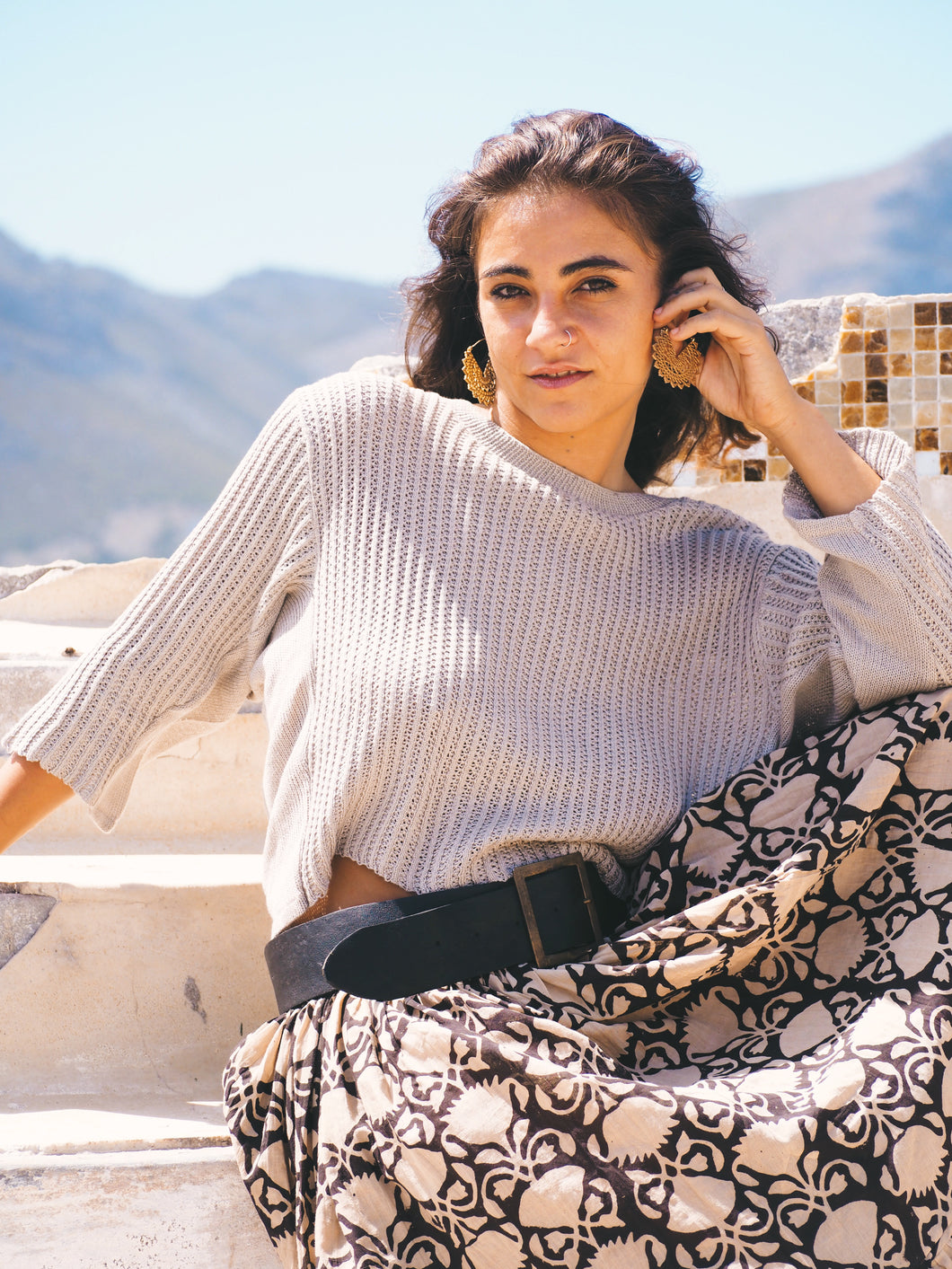 Heidi Knit: Stone