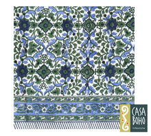 Load image into Gallery viewer, Block Print Table Cloth
